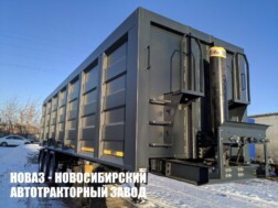 Полуприцеп ломовоз 94553N грузоподъёмностью 29,7 тонны с кузовом 67 м³