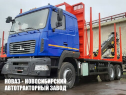 Лесовоз МАЗ 631228‑8527‑012 с манипулятором Р97М до 3,3 тонны