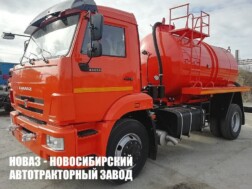 Автоцистерна для сбора нефти и газа АКН-8-ОД объёмом 8 м³ на базе КАМАЗ 43253 с доставкой в Белгород и Белгородскую область