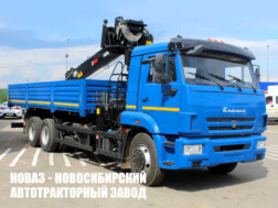 Бортовой автомобиль КАМАЗ 65117 с краном‑манипулятором HIAB 160TM-6 до 6,5 тонны