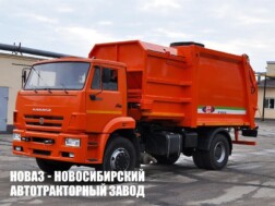 Мусоровоз МК-4553-06 объёмом 17 м³ с боковой загрузкой кузова на базе КАМАЗ 53605