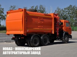 Мусоровоз МК-4546-08 объёмом 21 м³ с боковой загрузкой кузова на базе КАМАЗ 65115-4081-56