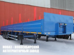 Бортовой полуприцеп 9906.4 грузоподъёмностью 34 тонн с кузовом 13575х2470х600 мм
