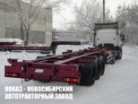 Полуприцеп контейнеровоз 9911.053-ПЛ грузоподъёмностью 34,3 тонны под контейнеры на 40 футов (фото 1)