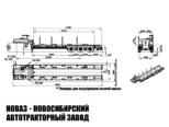 Полуприцеп трал 99064.081-ККТГ грузоподъёмностью 37,5 тонны (фото 4)