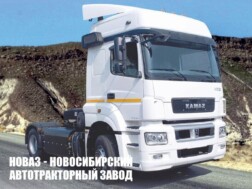 Седельный тягач КАМАЗ 5490‑801‑5Р NEO 2 СПГ с нагрузкой на сцепное устройство до 10,5 тонны
