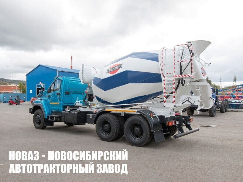 Автобетоносмеситель Tigarbo объёмом 7 м³ перевозимой смеси на базе Урал NEXT 73945-01 модели 8393