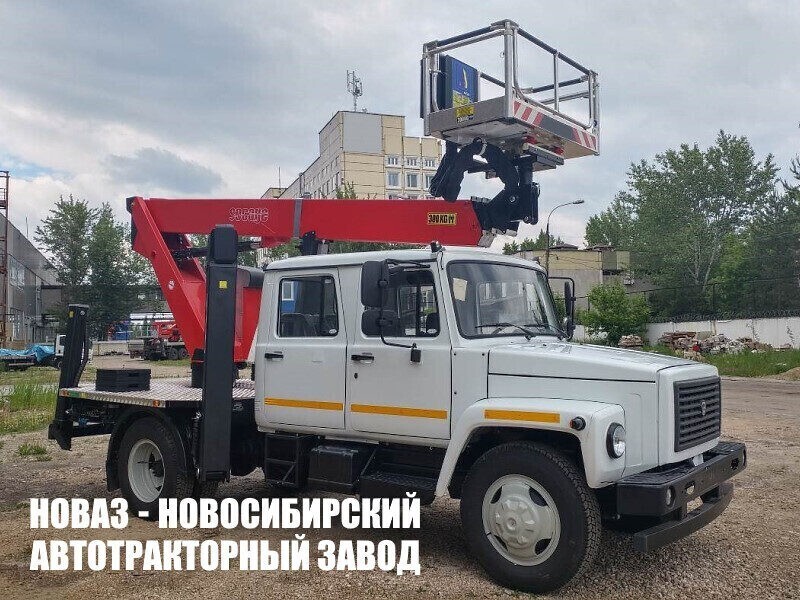 Автовышка T320NEW рабочей высотой 20 метров на базе ГАЗ 33098 Егерь