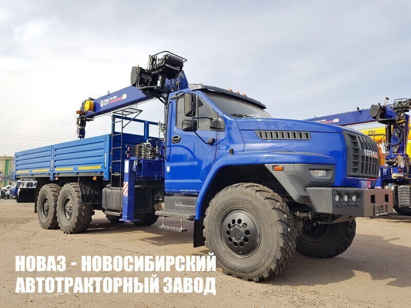 Бортовой грузовик Урал NEXT 4320 с краном манипулятором DongYang SS1926 II до 7 тонн