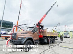 Бортовой автомобиль Урал NEXT 73945 с манипулятором INMAN IT 150 до 7,1 тонны модели 8392