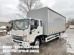 Тентованный фургон JAC N80L грузоподъёмностью 3,6 тонны с кузовом 7400х2550х2500 мм с доставкой в Белгород и Белгородскую область