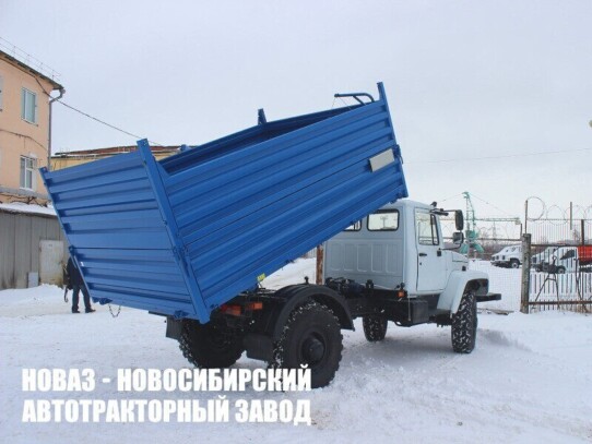 Самосвал ГАЗ-САЗ-2506 грузоподъёмностью 3,5 тонны с кузовом от 5 до 10 м³ на базе ГАЗ 33086 Земляк