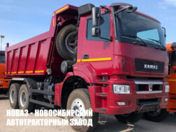 Самосвал КАМАЗ 6580‑002‑87 грузоподъёмностью 25,5 тонны с кузовом объёмом 16 м³