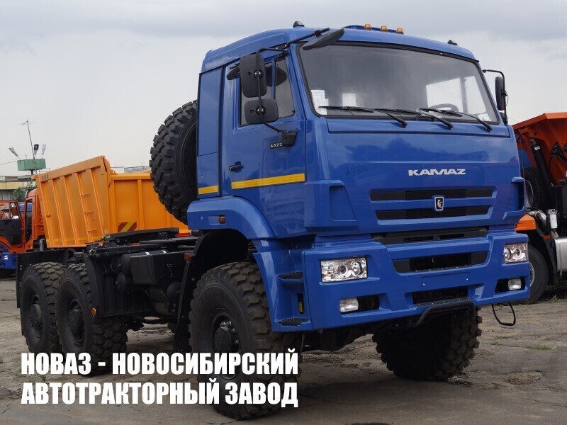 Седельный тягач КАМАЗ 65221-6020-53 с нагрузкой на сцепное устройство до 17,1 тонны