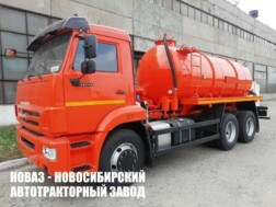 Ассенизатор с цистерной объёмом 10 м³ для жидких отходов на базе КАМАЗ 65115 модели 704923 с доставкой по всей России