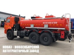 Топливозаправщик объёмом 11 м³ с 2 секциями цистерны на базе КАМАЗ 43118 модели 3999