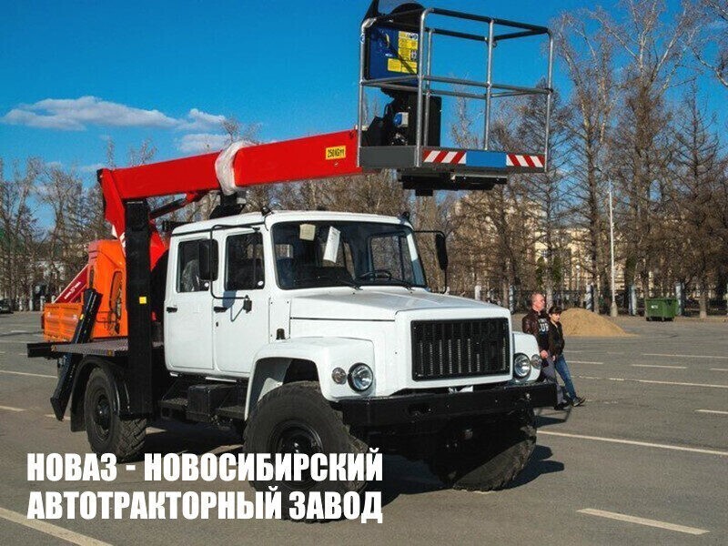 Автовышка T320 рабочей высотой 20 метров на базе ГАЗ 33098 Егерь
