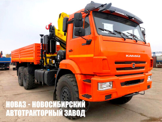 Бортовой автомобиль КАМАЗ 43118 с манипулятором Hyva HB 150 E2 до 5,4 тонны (фото 1)