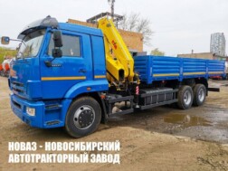 Бортовой автомобиль КАМАЗ 65117 с краном‑манипулятором Hyva HB 230 E2 грузоподъёмностью 9,4 тонны
