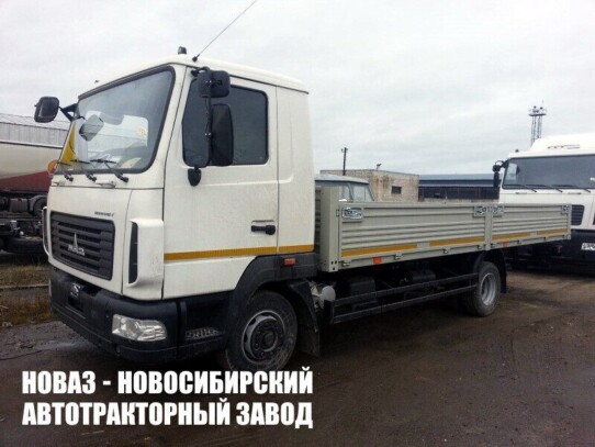 Бортовой автомобиль МАЗ 437121-540-000 грузоподъёмностью 5,7 тонны с кузовом 6300х2550х600 мм