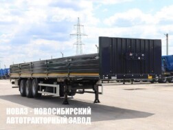 Бортовой полуприцеп ТОНАР B3‑13/K 9888 грузоподъёмностью 31,6 тонны с кузовом 13660х2480х780 мм