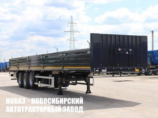 Бортовой полуприцеп ТОНАР B3-13/K 9888 грузоподъёмностью 31,6 тонны с кузовом 13660х2480х780 мм (фото 1)