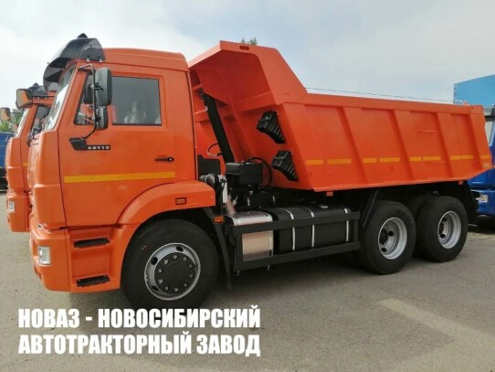 Самосвал КАМАЗ 65115-606058-48 грузоподъёмностью 15 тонн с кузовом 10 м³ (фото 1)