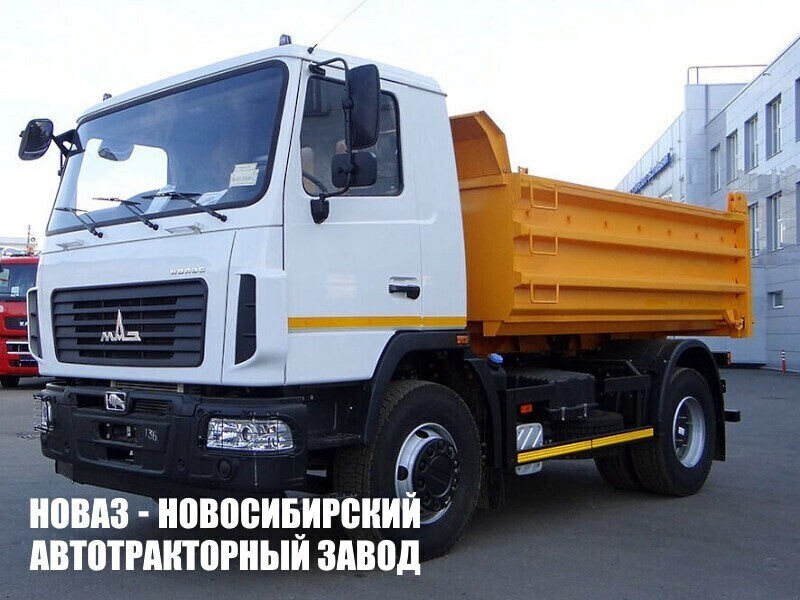 Самосвал МАЗ 5550С3-581-000 грузоподъёмностью 12 тонн с кузовом объёмом 8,4 м³