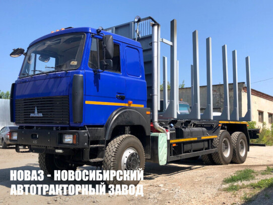 Сортиментовоз МАЗ 6317F9-544-000 грузоподъёмностью 15 тонн (фото 1)