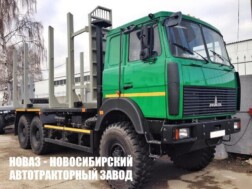 Лесовоз МАЗ 6317F9‑565‑000 грузоподъёмностью платформы 13,8 тонны