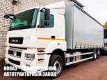 Тентованный грузовик КАМАЗ 65208-1002-87 грузоподъёмностью 14,8 тонны с кузовом 8200х2550х2700 мм (фото 3)