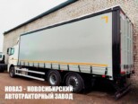 Тентованный грузовик КАМАЗ 65208-1002-87 грузоподъёмностью 14,8 тонны с кузовом 8200х2550х2700 мм (фото 4)