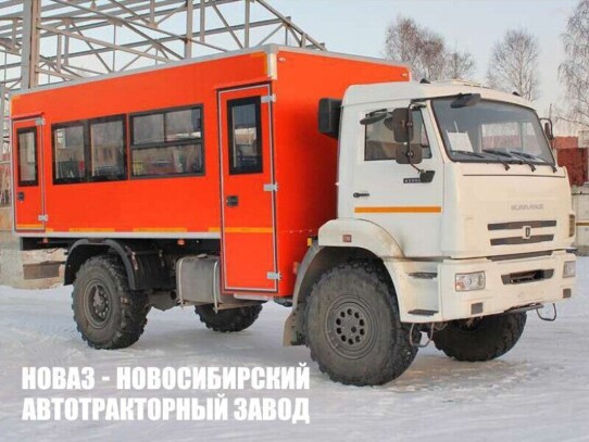 Вахтовый автобус вместимостью 22 места на базе КАМАЗ 43502-3036-66(D5)