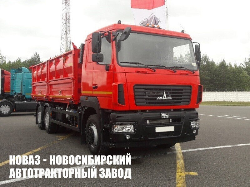 Зерновоз МАЗ 65012J-8535-000 грузоподъёмностью 12,7 тонны с кузовом 20 м³