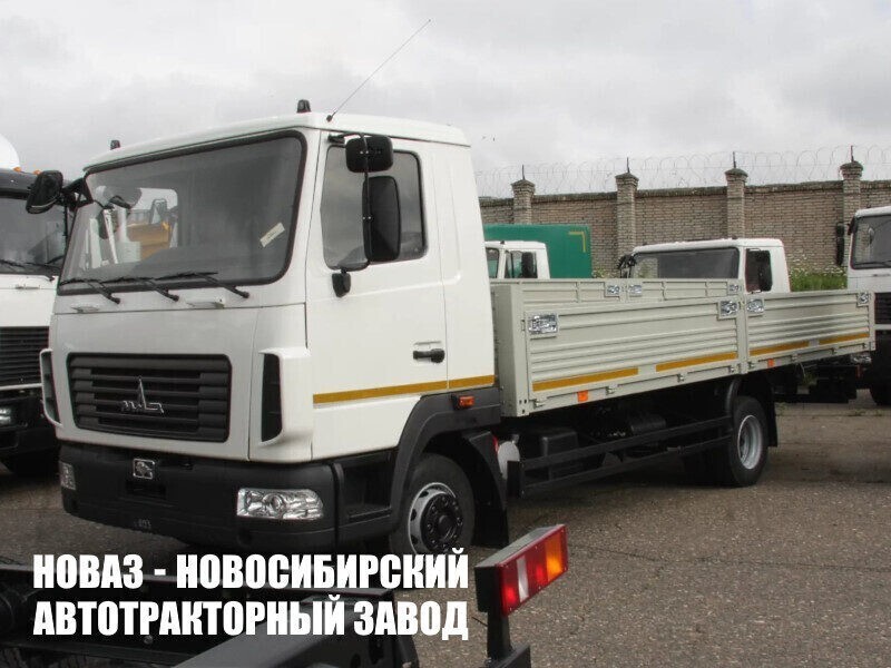 Бортовой автомобиль МАЗ 4371C0-529-000 с кузовом до 5 тонн габаритами 5300х2480х540 мм
