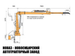 Ломовоз МАЗ 6312С3-587-011 с манипулятором МАЙМАН-110S (ММ-110) до 3,7 тонны модели 112237 (фото 3)