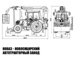 Многофункциональный трактор ДВИНА 3200.8 с манипулятором, буром и сертифицированной люлькой с доставкой по всей России (фото 10)