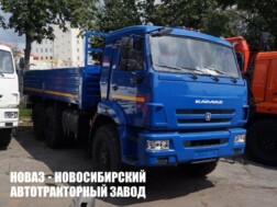 Бортовой автомобиль КАМАЗ 43118-6012-50 грузоподъёмностью 11,3 тонны с кузовом 6112х2470х730 мм с доставкой по всей России