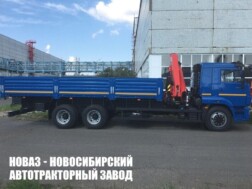 Бортовой автомобиль КАМАЗ 65117 с краном‑манипулятором INMAN IM 320 грузоподъёмностью 8,5 тонны