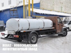 Автоцистерна для пищевых жидкостей объёмом 4,2 м³ с 2 секциями на базе ГАЗон NEXT C41RB3 с доставкой в Белгород и Белгородскую область