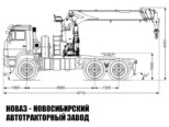 Седельный тягач КАМАЗ 43118-3027-50 с манипулятором INMAN IT 200 до 7,2 тонны модели 3500 (фото 2)