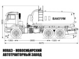 Ассенизатор объёмом 10 м³ на базе КАМАЗ 43118 модели 5286 (фото 2)
