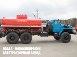 Автоцистерна для технической воды объёмом 10 м³ с 1 секцией на базе Урал 4320 модели 6722 с доставкой в Белгород и Белгородскую область