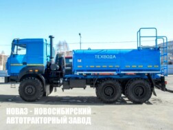 Автоцистерна для технической воды объёмом 10 м³ с 1 секцией на базе Урал-М 5557 модели 8377 с доставкой в Белгород и Белгородскую область