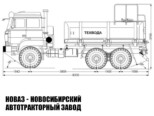 Автоцистерна для технической воды объёмом 10 м³ с 1 секцией на базе Урал-М 5557 модели 8377 (фото 3)