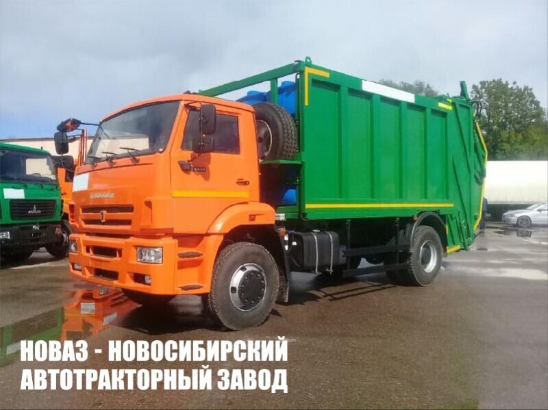 Машина для мойки контейнеров ТГ 100А объёмом 6 м³ на базе КАМАЗ 53605