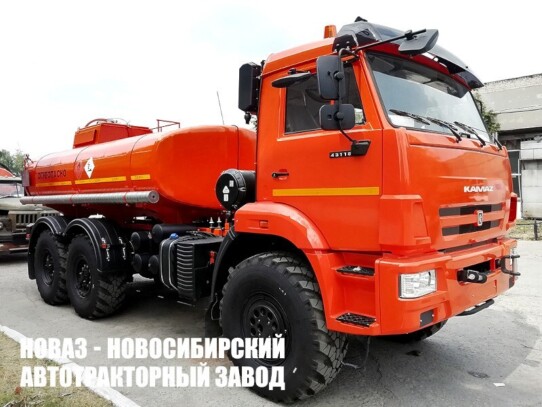 Автотопливозаправщик объёмом 11 м³ с 1 секцией на базе КАМАЗ 43118 модели 1658 (фото 1)