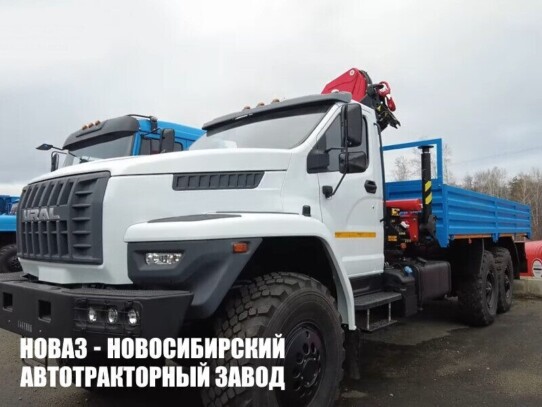 Бортовой автомобиль Урал NEXT 4320 с манипулятором INMAN IM 150N до 6,1 тонны модели 7203 (фото 1)