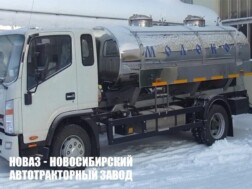 Автоцистерна для пищевых жидкостей объёмом 6 м³ с 2 секциями на базе JAC N120S с доставкой в Белгород и Белгородскую область