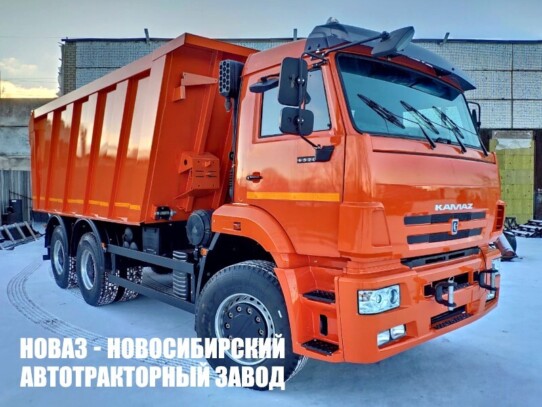Самосвал КАМАЗ 6520-6014-49(B5) грузоподъёмностью 20,1 тонны с кузовом 20 м³ (фото 1)